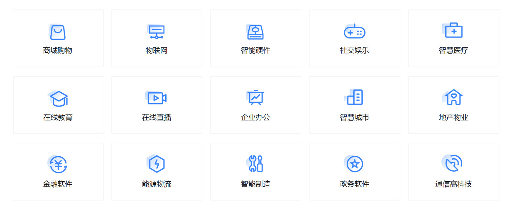 应用行业